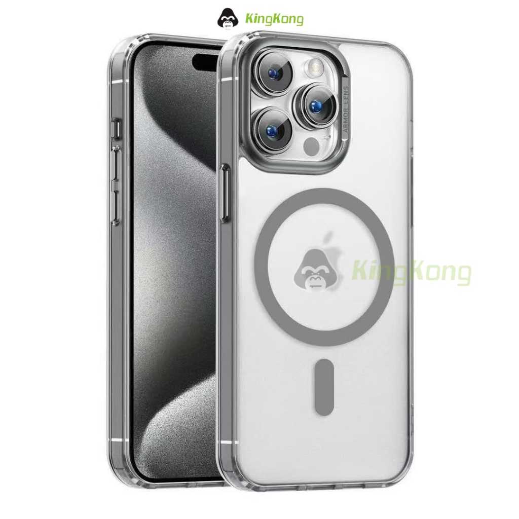 KINGKONG - Clear Transparant Case Acrilic Color Magsafe Iphone