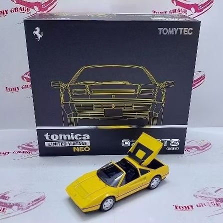 Tomica Limited Vintage Neo Ferrari 328 GTS Yellow