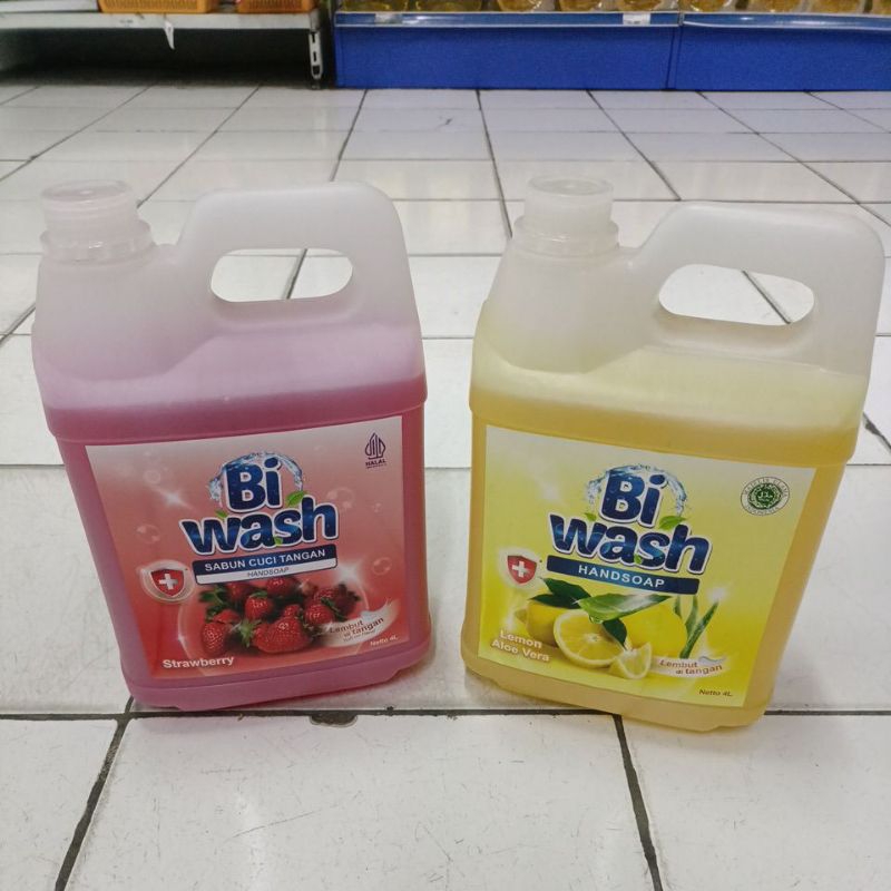 BI WASH Hand Soap 4 L / Sabun Cuci Tangan