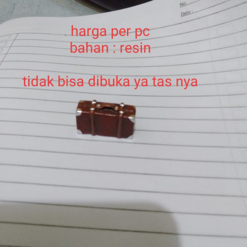 Miniatur Tas Koper Antik Miniatur Tas Koper Jadul