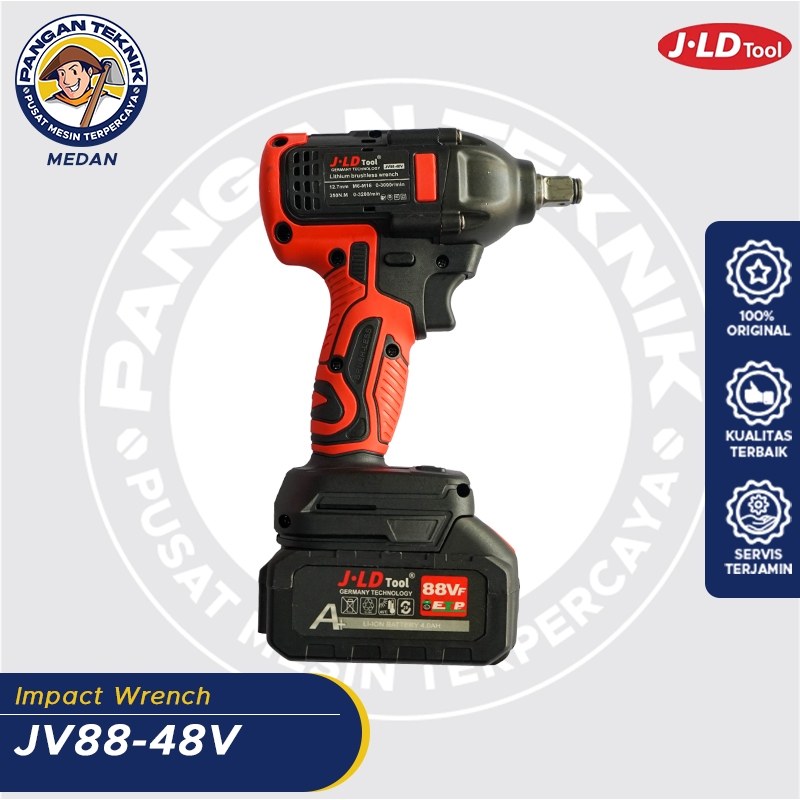 Impact Wrench JV88-48V 2 Baterai JLD