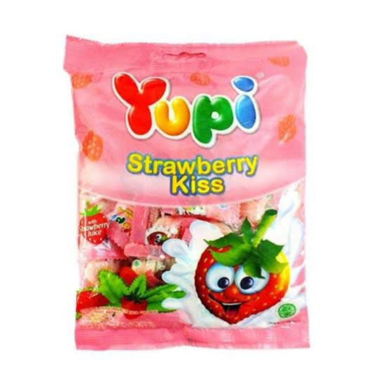 

PERMEN YUPI STRAWBERRY KISS MINT 45g