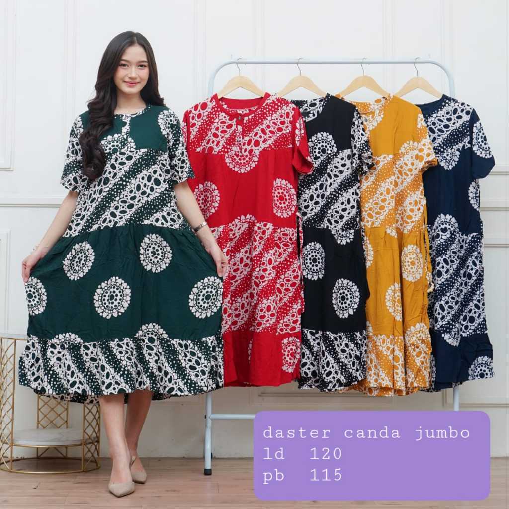 Daster Jumbo LD 120 Baju Tidur Daster Wanita