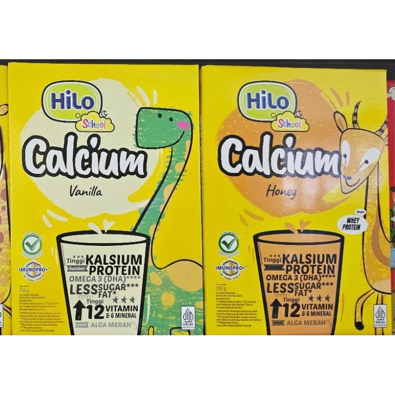 

Hilo School Vanila&Madu 250g Box - Untuk Usia Anak 5-12 Tahun