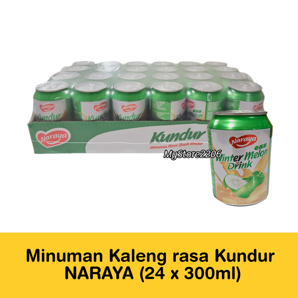 

Minuman rasa Kundur merek Naraya / Minuman Kaleng Naraya