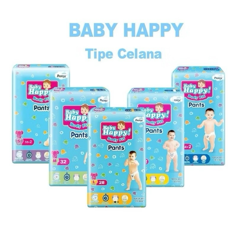 Baby Happy - Pampers Isi 4 BALL (1 KARTON)