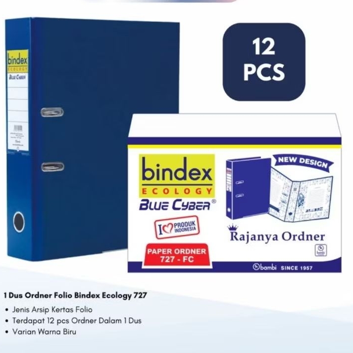 

Odner Bindex 727 Folio 50 mm [Dus] isi 12 pcs