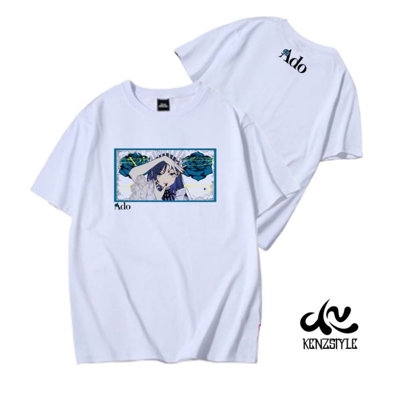 Kaos Ado Utaite Jpop Jrock Music Ost Anime jepang Ado T-shirts Kenzstyle