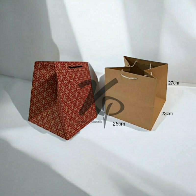 

Tas Kertas Paperbag Karft & Batik Dus R10B