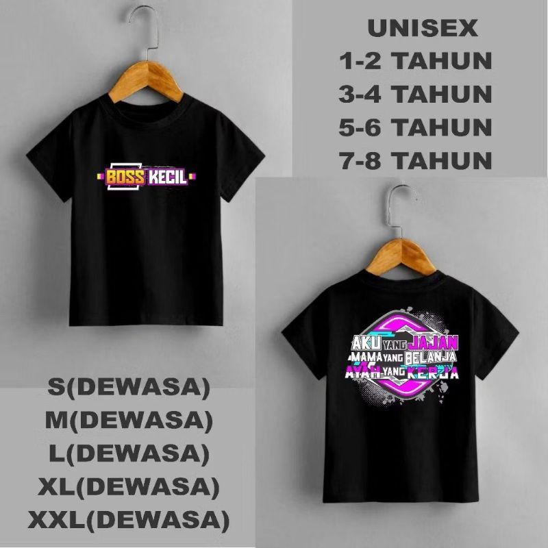 Boss Kecil Kaos Anak terlaris / kaos terbaru anak