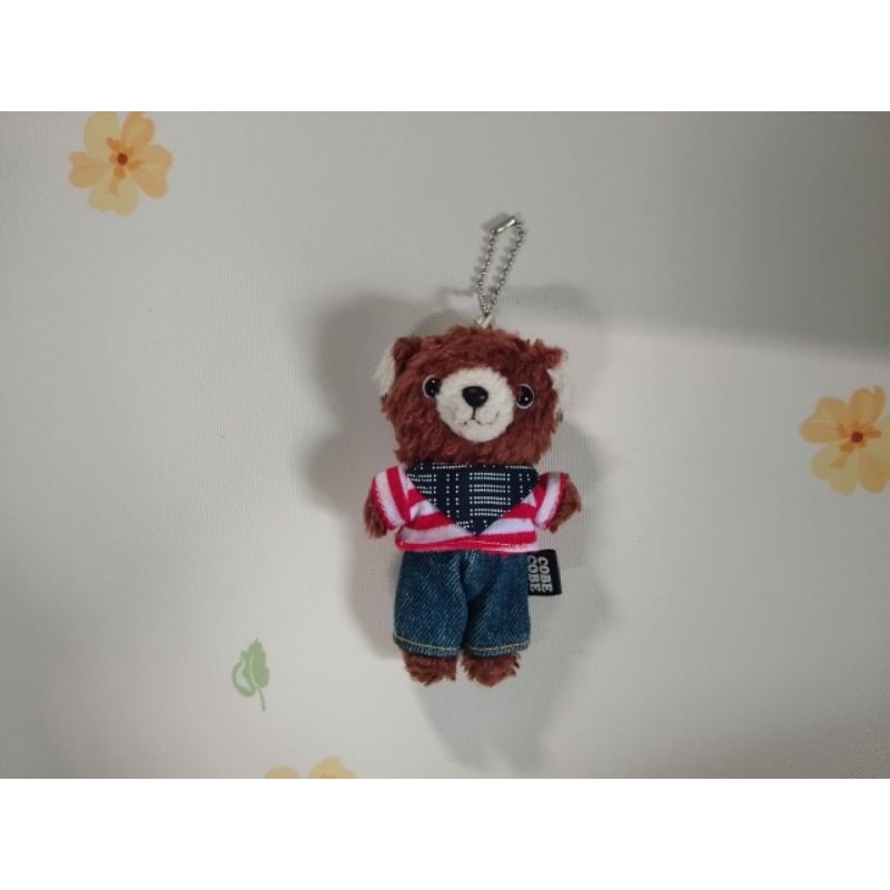 Gantungan Kunci Teddy Cobe-Cobe Sunlemon