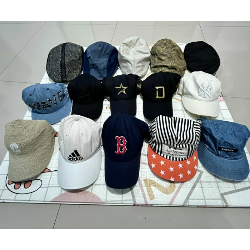 

Caps / Hat / Topi Thrift Second