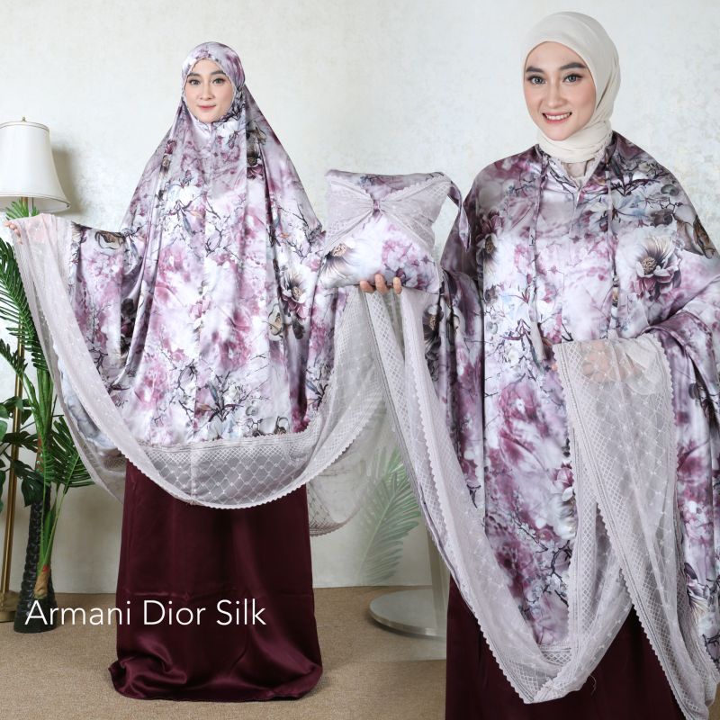 Mukena Armani Dior Silk