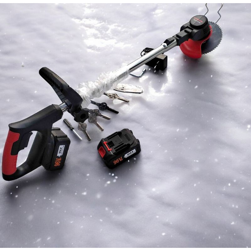 MESIN PEMOTONG RUMPUT BATERAI CAS 96VOLT JUMBO