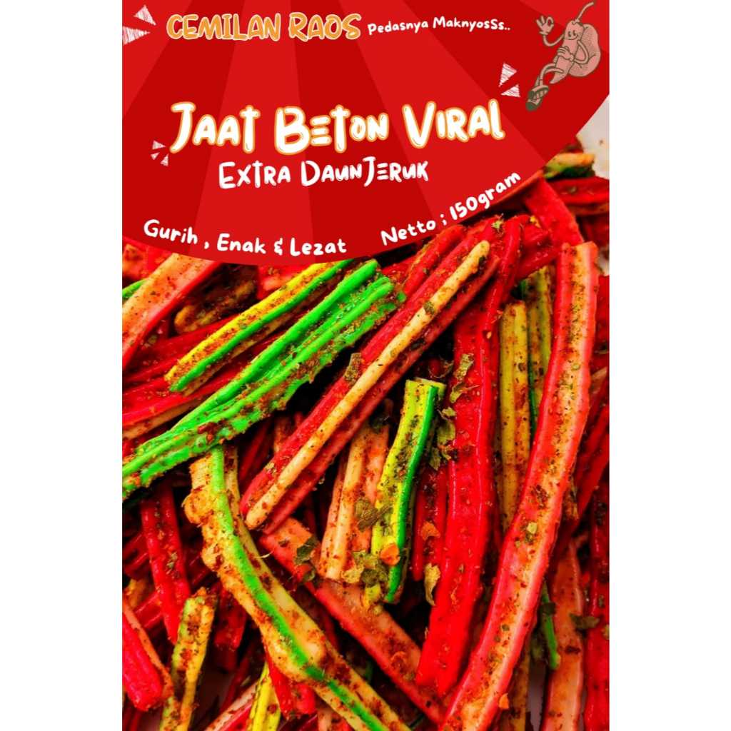 

Jaat Beton Viral Pedas Daun Jeruk
