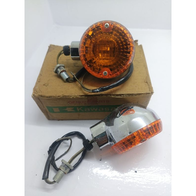 sein kawasaki eliminator w175 ori sein belakang riting eliminator w175 original