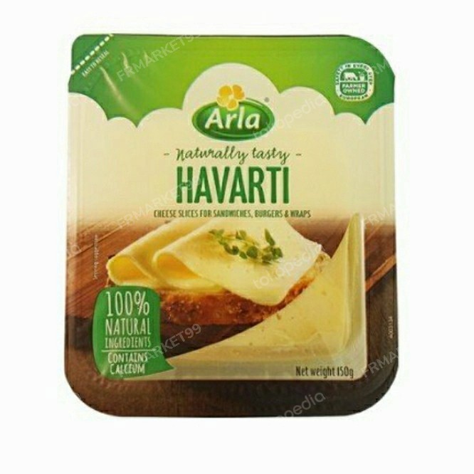 

keju havarti slice arla 150