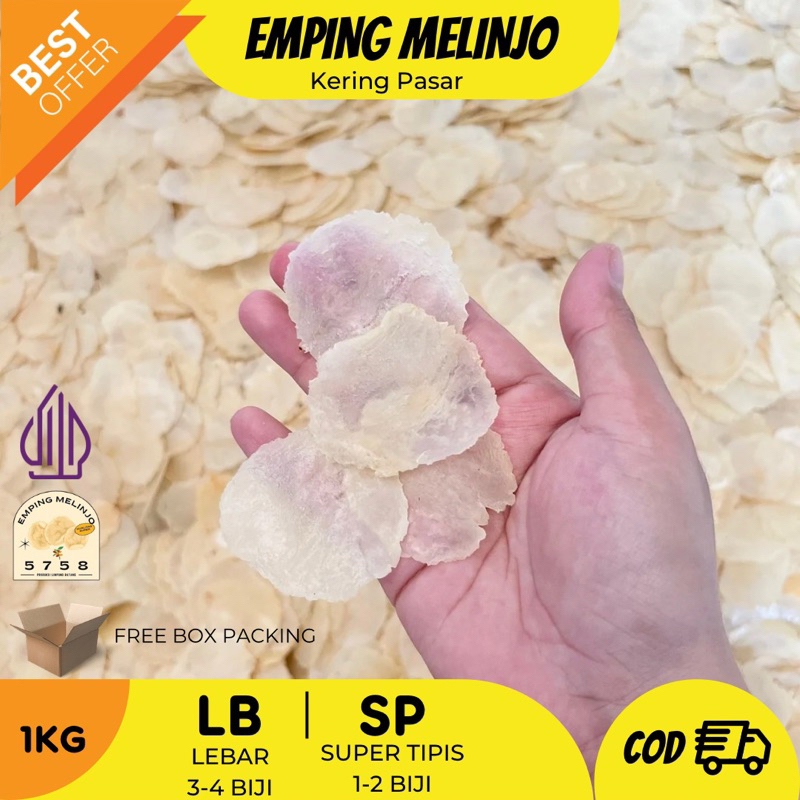 

EMPING MELINJO 1KG MENTAH- ASLI LIMPUNG- MURAH