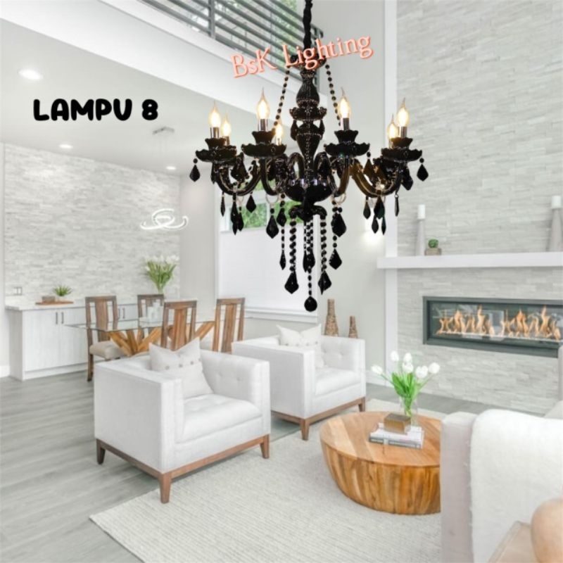 Lampu Gantung Kristal Modern /Lampu Gantung Kristal Chandelie/Lampu Lilin Kristal/Lampu Gantung Mode