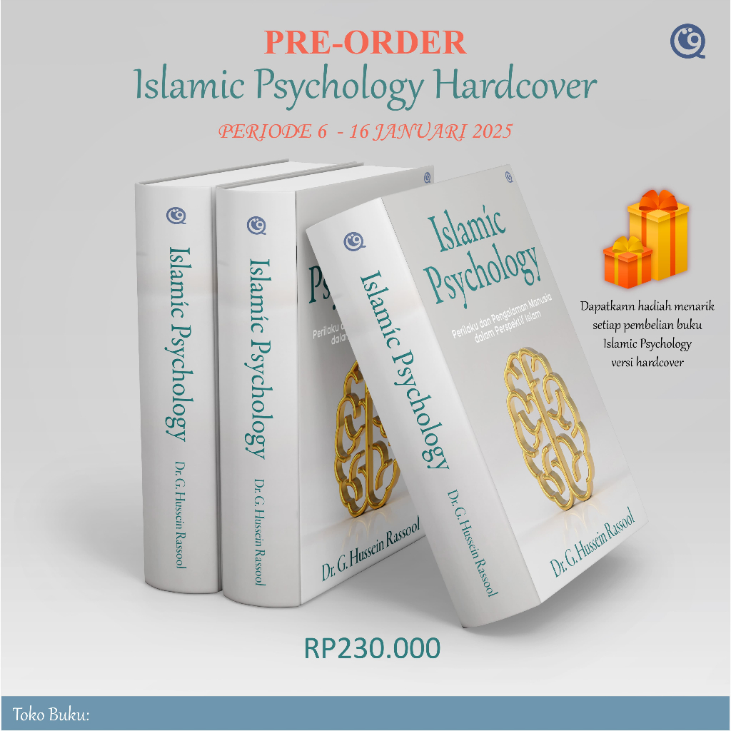QAF - Buku Islamic Psychology ( Hardcover)