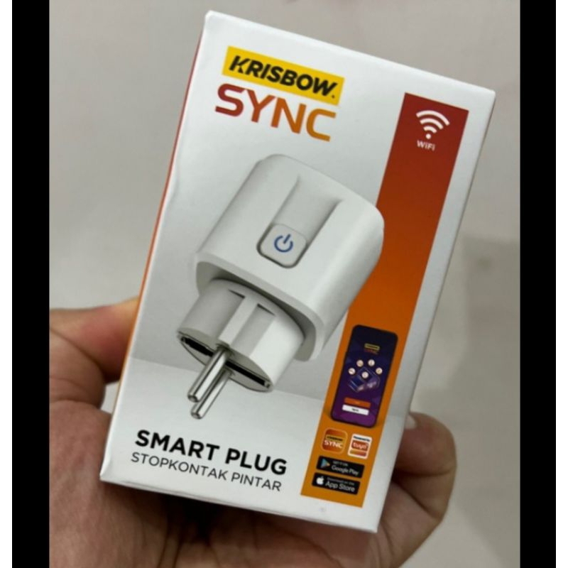 Sync Steker Smart Plug Ue Dengan Monitoring Function Krisbow