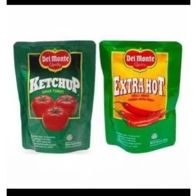 

DelMonte extra hot 200gr,saos tomat 200gr