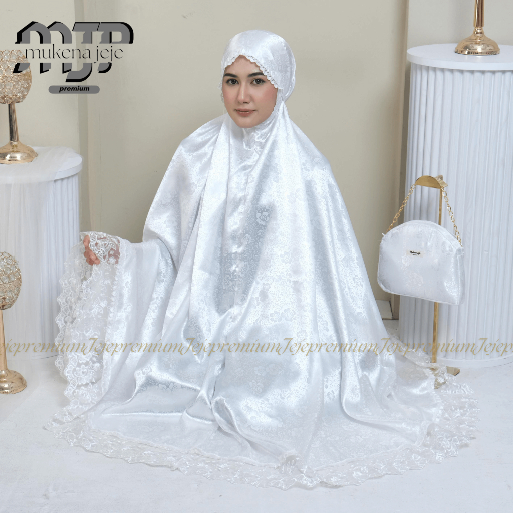 Mukena Dewasa Jumbo Sutra Silky 2in1 Premium