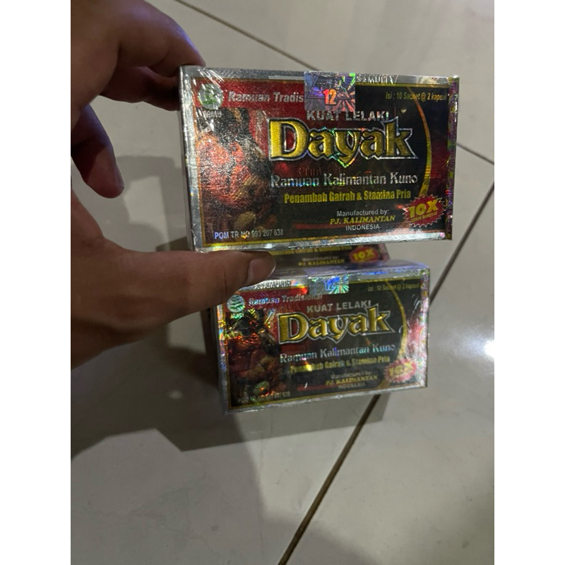 kapsul dayak kuno kalimantan