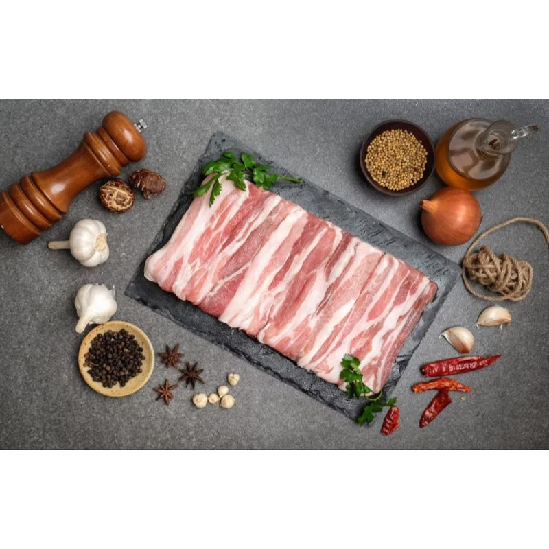 

Daging Babi Samcan / Pork Belly Slice 500Gr
