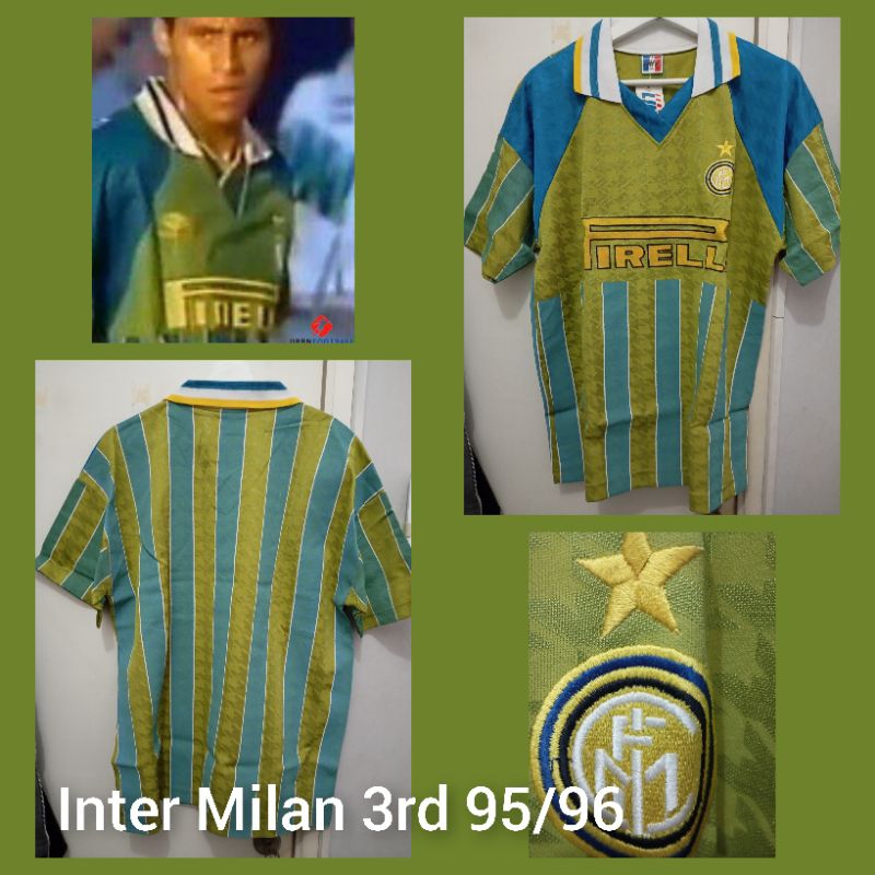 ME JERSEY INTER MILAN 3RD 1995/1996 - MERK LOKAL LINE7