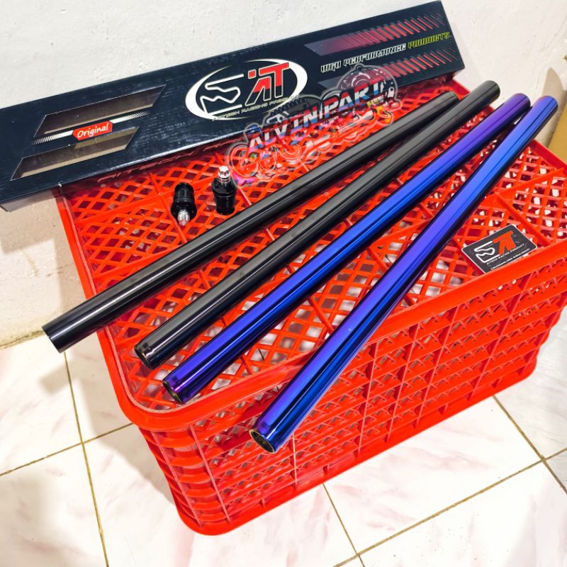 As Shock Depan RX King Set Preload As 30 mm Aitech As Skok Rx King Black & Blue
