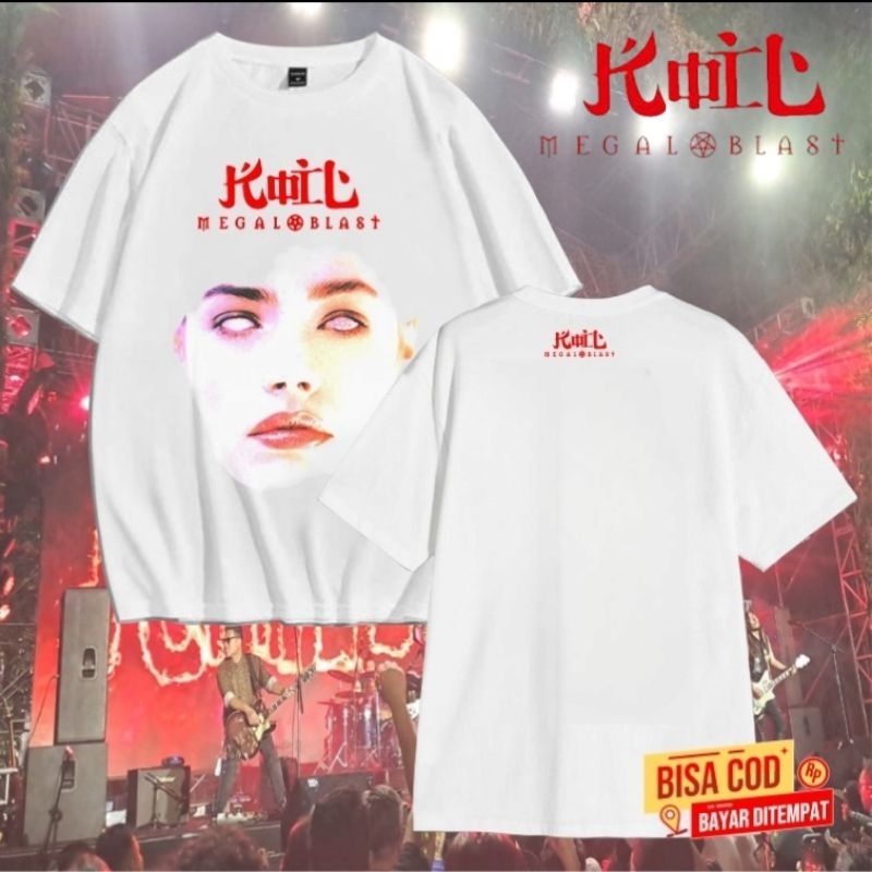 tshirt pendek band KOIL MEGALOBALIST original distro | kaos band METAL KOIL terbaru distro original 