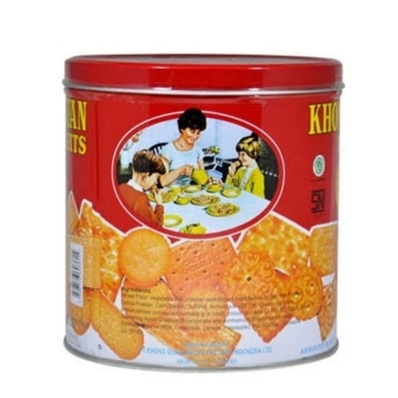 

Khong Guan Assorted Red Mini - Biskuit Kaleng Aneka 650 gr