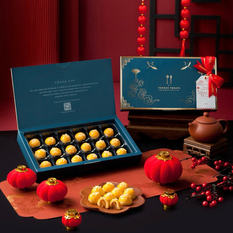 

Hampers Imlek Nastar Premium Full Butter Wisman | Chinese New Year Hampers