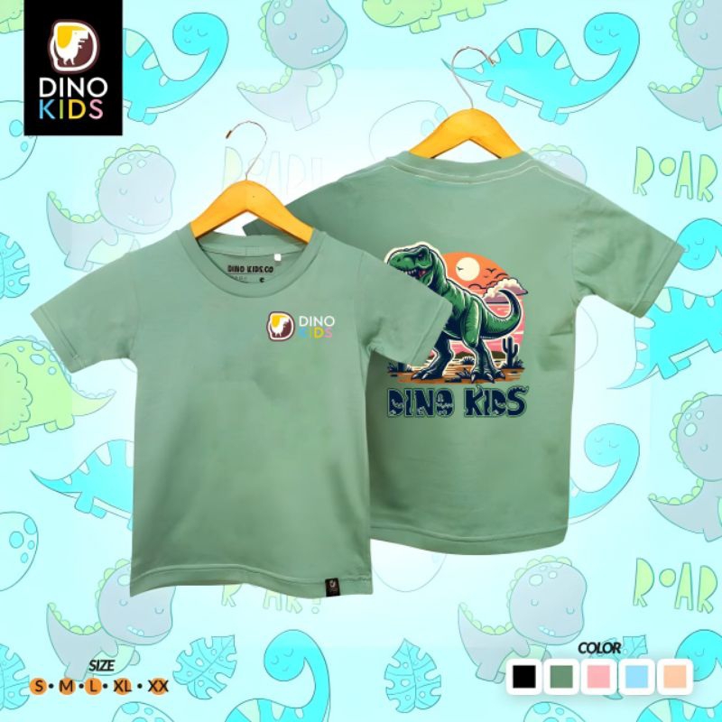 kaos anak, baju anak murah, kaos distro anak, baju dinosaurus ,baju anak lakilaki perempuan