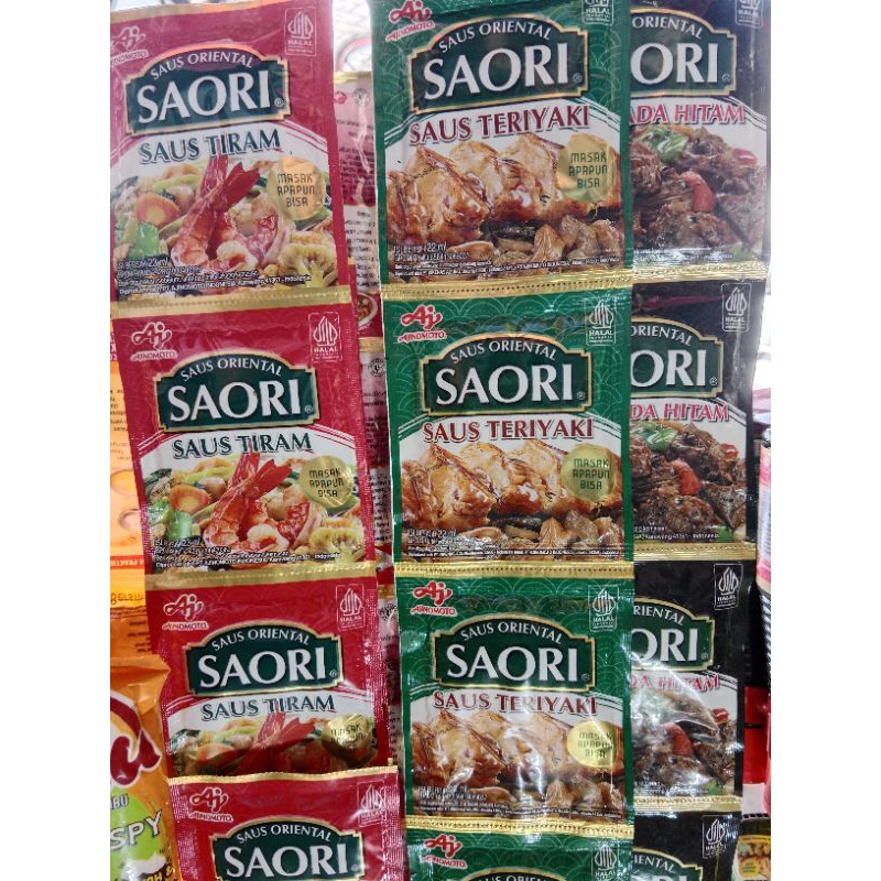 

Saori saus tiram teriyaki lada hitam