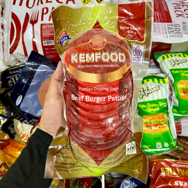 

Kemfood Beef Burger Patties 400gr