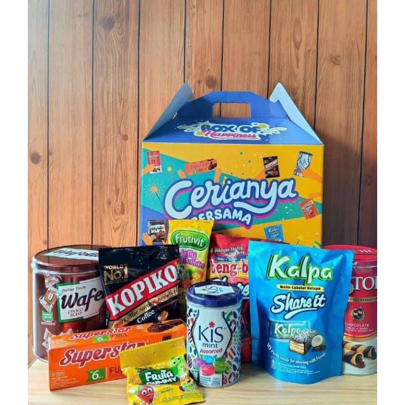 

PAKET LEBARAN MAYORA BOX OF HAPPINESS PARCEL HAMPERS LEBARAN EXP 2026