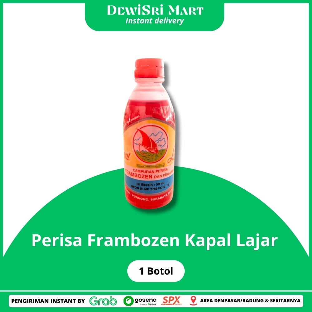 

Perisa Frambozen Cap Kapal Lajar 50ml - Dewi Sri Mart