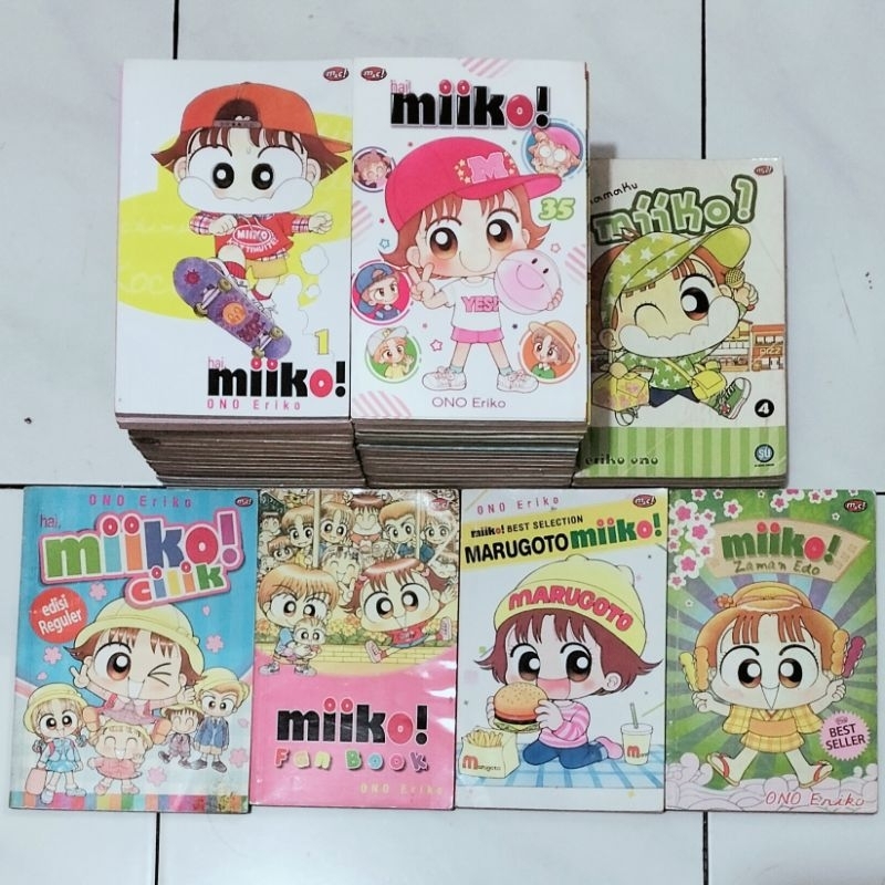 Paket Komik MIIKO 36 Buku