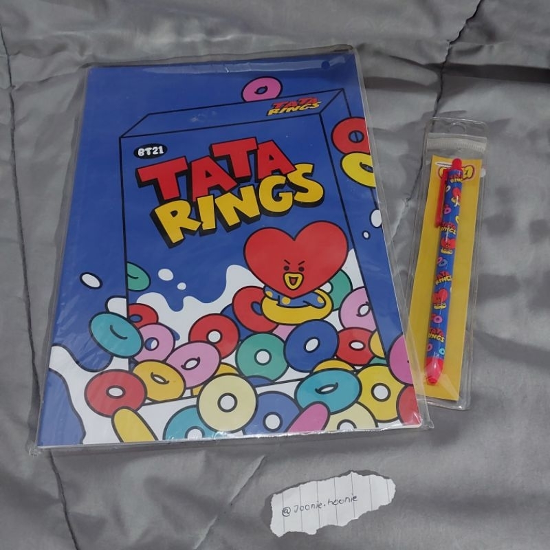 

BT21 NOTEBOOK DAN PEN TATA OFFICIAL LINE FRIENDS