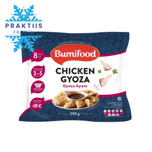 

BUMIFOOD CHICKEN GYOZA 200GR / PANGSIT AYAM /