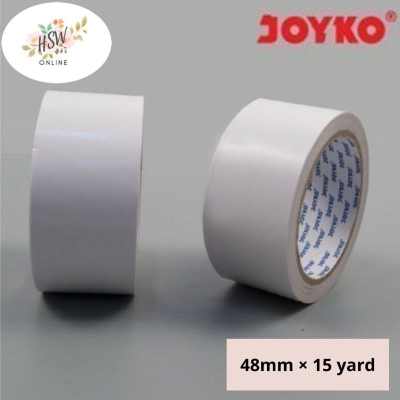 

Double Tape Putih Dobel Tip 48mm Joyko 2 Inc