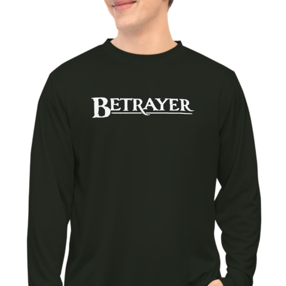 Kaos Lengan Panjang Pria Wanita Katun Combed - Death Metal Underground Betrayer