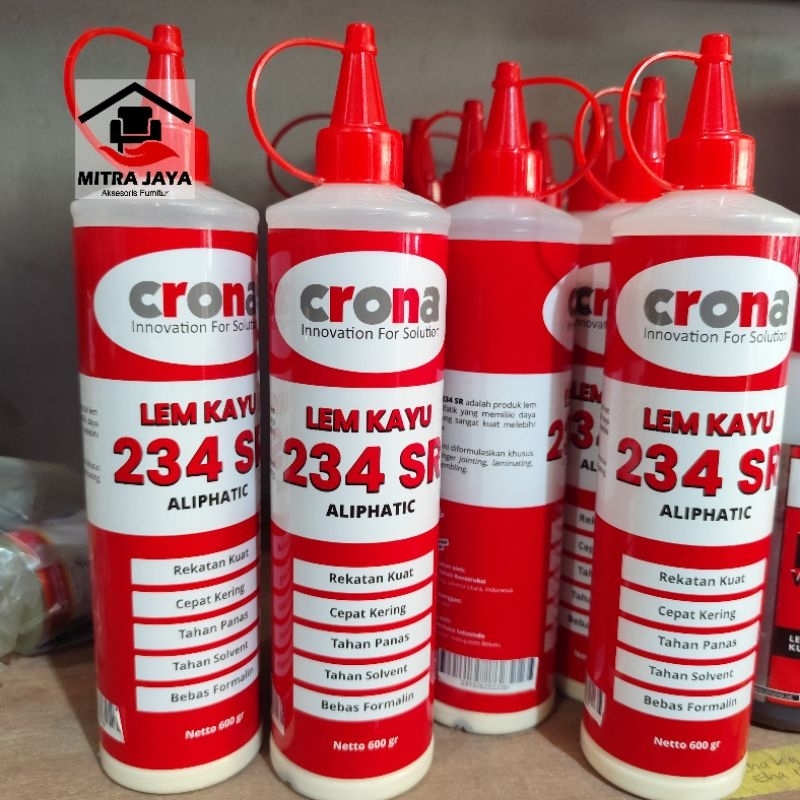 Lem Kayu Crona 234 SR  Aliphatic Lem Krona 234 Sr Lem Crona SR Lem Kayu Crona 234 SR Aliphatic