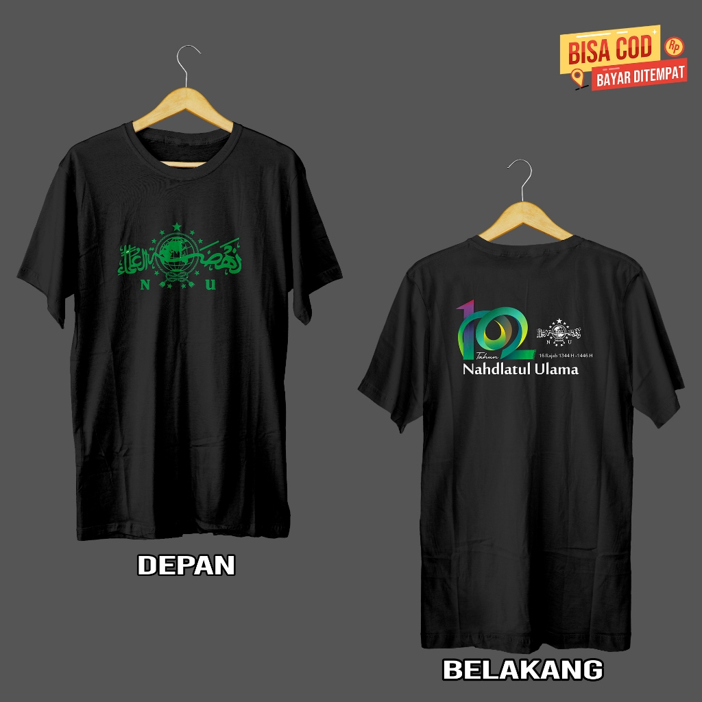 T-shirt Harlah Nahdlatul Ulama Kaos Harlah NU 2025 Bisa COD