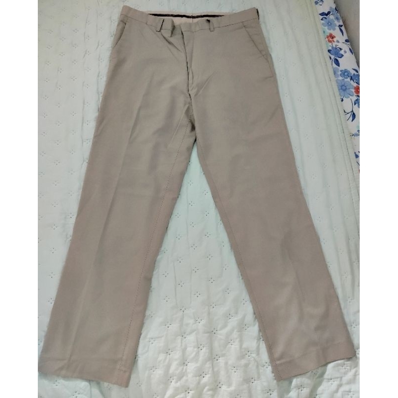 CELANA PANJANG PRIA FORMAL KANTOR BEIGE KREM ARROW (preloved)
