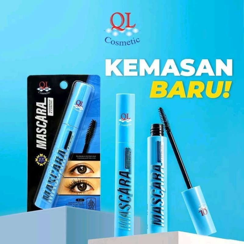 QL MASCARA MASCARA QL - WATERPROOF CURLING MASCARA - QL COSMETIC