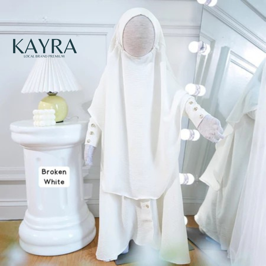 Kayra Baju Gamis Anak Perempuan Terbaru 2025 Model Abaya Crinke Premium Umur 1 Sampai 12 Tahun