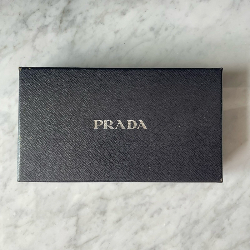 

prada wallet box kotak dompet prada